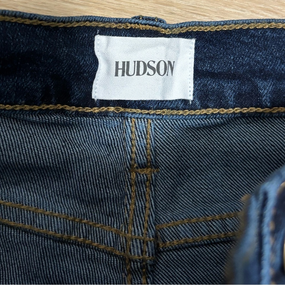 NWT Hudson Jeans Rosalie High-Rise Wide-Leg Ankle Jeans - Picture 10 of 12